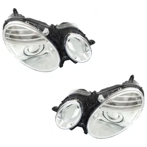 Pair Set of 2 HID Headlights Driving Head lights Headlamps Driver & Passenger - Picture 1 of 12