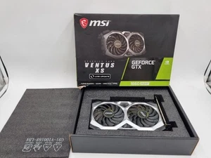 MSI GeForce GTX 1660 SUPER VENTUS XS OC 6GB GDDR6 Graphics Card READ DESCRIPTION - Picture 1 of 7