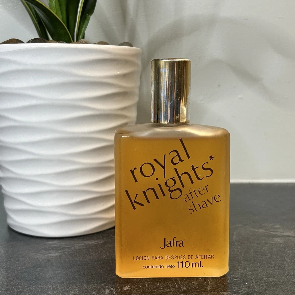 Salpicaduras para después del afeitado Jafra Royal Knights de colección para hombre 3,7 oz 110 ml descontinuadas Foto 1 de 4