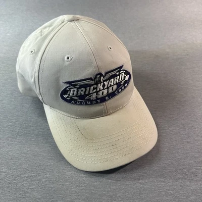 Vintage Nascar Brickyard 400 Black Purple 2000 Snapback Hat Embroidered Spellout - Image 1 of 4