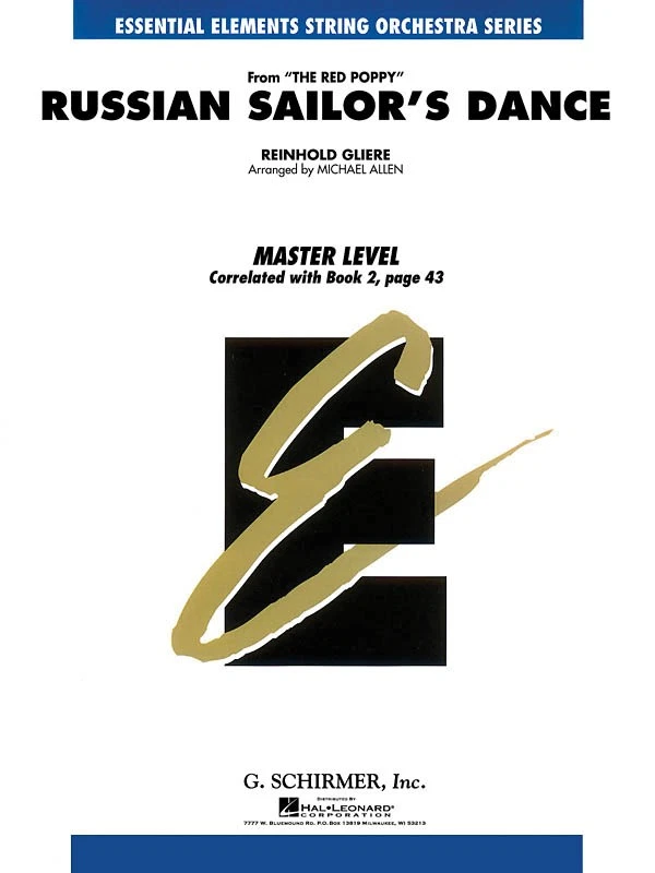 Russian Sailor's Dance Score & Parts for Strings Essential Elements Method Music - Image 1 of 1