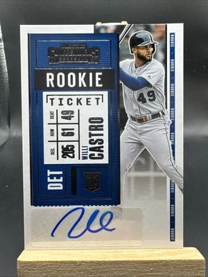 Willi Castro 2020 Panini Contenders Rookie RC AUTO #150 🔥 - Image 1 of 2