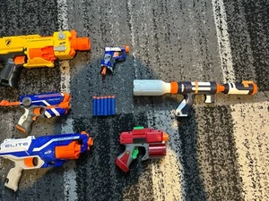 NERF-Guns Sammlung (6x) - Bild 1 von 4