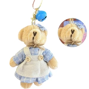 Cute Plush Bear Toy Keychain Stuffed Animal Soft Keychain Charm for Women Girls - Bild 1 von 12