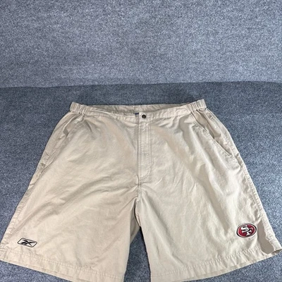 Pantalones Cortos Reebok NFL Vintage San Francisco 49ers Para Hombre 2XL Foto 1 de 4
