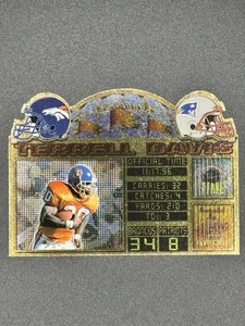 1997 Pacific Invincible Moments in Time TERRELL DAVIS #4 Broncos HOF - Bild 1 von 2