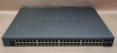 Netgear ProSafe GS752TP 48-Port Gigabit Smart Switch w/PoE and 4 SFP Ports - Image 1 of 4