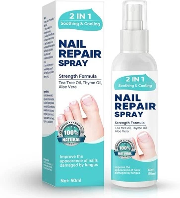 Fungal Nail Treatment Anti Fungus Foot Finger Nails Care Repair Spray - 50ml