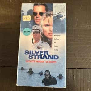 The Silver Strand VHS Tape Nicollette Sheridan Gil Bellows MGM Navy Seals Rare - Bild 1 von 5