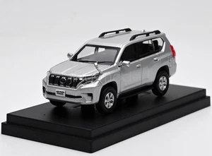 EBBRO 1:64 Scale Silver Land Cruiser Prado SUV Sports Diecast Display Toy Gift - Picture 1 of 9