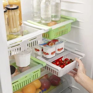 ✔️ Einstellbarer Kühlschrank Organizer Friwer InnovaGoods 2 Stück Schublade - Bild 1 von 8
