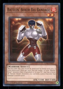 Yugioh Battlin' Boxer Big Bandage #LD10-EN055 Soulburning Volcano LP - Picture 1 of 2