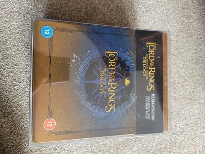 The Lord Of The Rings Trilogy Steelbook Collection 4K Ultra HD + Blu-Ray - Image 1 of 2