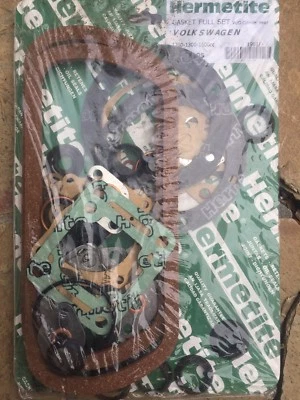 VOLKSWAGEN BEETLE 1200 1300 1500cc 1961 1962 1963 1964 JUEGO DE JUNTAS DE MOTOR COMPLETO Foto 1 de 2