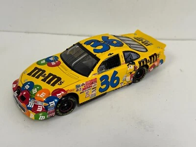Ken Schrader 1:24 #36 M&M'S 2001 Pontiac Grand Prix SIGNED Diecast Nascar ACTION - Image 1 of 4