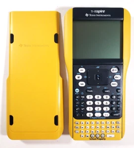 Texas Instruments TI-Nspire School Property Edition Yellow Graphing Calculator - Picture 1 of 8
