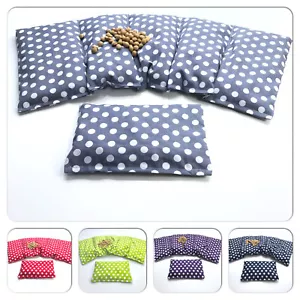 🌟 2 er SET🌟 PUNKTE DESIGN 🌟 51 x 21 cm Dinkelkissen XXL Weizenkissen 🌟 - Bild 1 von 23