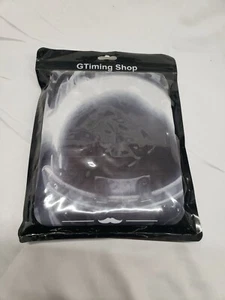 Hair Styling Designer Barber Cape Black White Football design. New in package. - Picture 1 of 3