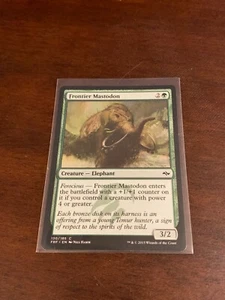 Magic the Gathering Fate Reforged Frontier Mastodon - Picture 1 of 2
