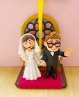 Carl and Ellie - Pixar Up Wedding Scene  Disney Sketchbook Ornament