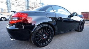 Painted MERCEDES BENZ 04-10 R171 SLK A type trunk spoiler color-040 Black ◎ - Foto 1 di 3