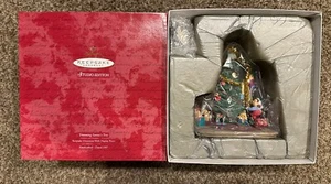 Hallmark Keepsake 1997 Trimming Santa's Tree Table Display - Picture 1 of 2