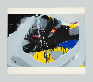 Norman BLUHM - "Senza titolo" - Serigrafia, 58 x 67 cm - Imagen 1 de 5