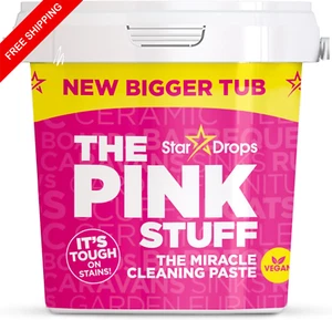 The Pink Stuff Miracle Cleaning Paste 850G - Vegan Multi PurposeSurface Cleaner - Picture 1 of 8