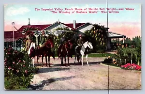 Cartolina J99/Imperial Valley Ranch California c1910 Harold Ball Wright 252 - Foto 1 di 4