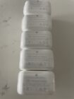 Lot Of 5 Apple 12W USB Power Adapter Chargers for iPad & iPhone Genuine Original