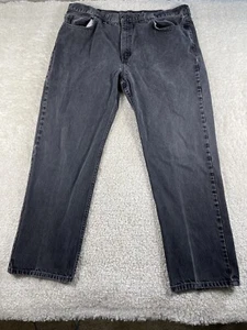 Faded Glory Baggy Jeans Mens 41x31 Black Skater Loose Relaxed Grunge (tag 42x32) - Picture 1 of 12