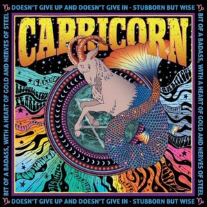 CAPRICORN ZODIAC GREETING CARD Birthday STAR SIGNS HOROSCOPES ASTROLOGY SANTORO - Picture 1 of 1