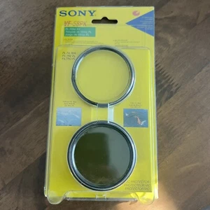 Sony 58mm MC Protector + Polarizing Lens Filter Kit VF-58PK Camera Camcorder  - Picture 1 of 7
