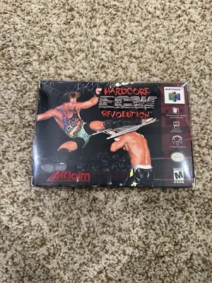 ECW: Hardcore Revolution (Nintendo 64, 2000) cib - Image 1 of 4