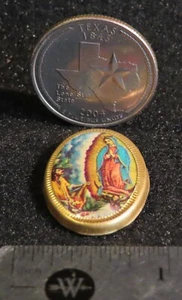 Lady Virgin Guadalupe Wall Shrine Decor Roman Catholic Ofrenda 1:12 Mini 0752 - Picture 1 of 3
