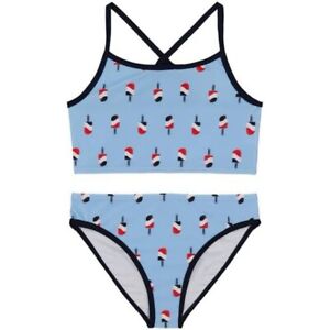 TOMMY HILFIGER Girls Popsicle Print Bikini Swimsuit, 2 Piece Set, Size 5