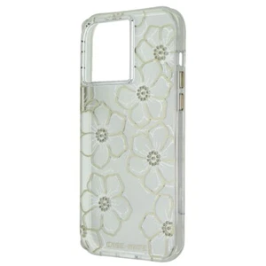 Case-Mate Tough Clear Series case for iPhone 14 Pro Max - Floral Gems - Picture 1 of 3