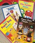 Make Books from FileFolders &amp; Sacks(Scholastic); Crafts From Tubes &amp; PaperPlates