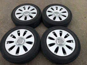 4* ALUFELGEN 8E0601025AE AUDI A4 A6 205 55 R16 91V SOMMERREIFEN NEXEN - Bild 1 von 12
