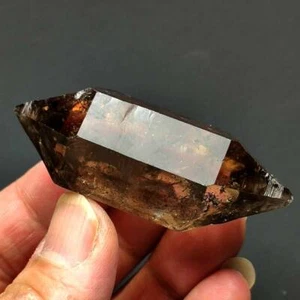 55g natürliches elestisches Skelett Rauchquarz Kristall Mineralprobe D0010 - Bild 1 von 12