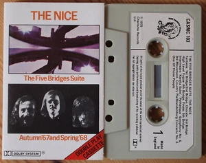 THE NICE - FIVE BRIDGES / AUTUMN 67 (CHARISMA CASMC103) 2 ALBUMS ON ONE CASSETTE - Picture 1 of 3