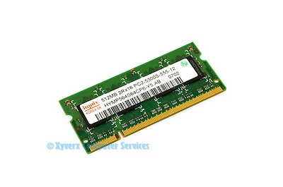 HYMP564S64CP6-Y5 OEM HYNIX LAPTOP MEMORY 512MB DDR2 PC2-5300(CA68) - Image 1 of 2