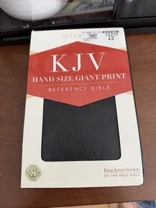 Holman HAND SIZE Large GIANT PRINT Reference BIBLE King James Version KJV - NEW - Picture 1 of 4