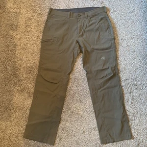 Eddie Bauer Hose Herren 38x34 braun Wandern Reißverschlusstaschen - Bild 1 von 12