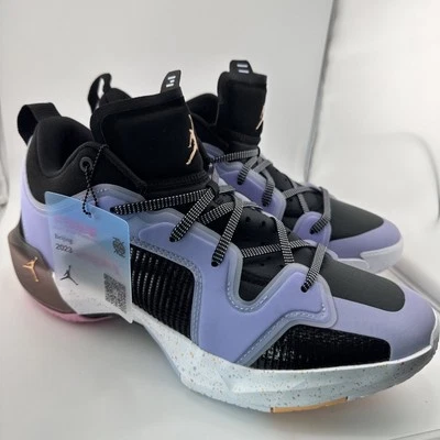 Nike Air Jordan XXXVII 37 Beijing 2023 Negro Lila FD8701-001 talla 11.5 Foto 1 de 4