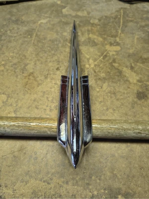 1947 1948 Chevrolet Hood Ornament Trim Molding Emblem Stylemaster Fleetmaster - Image 1 of 4
