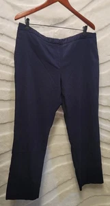 Mario Serrani Italy Damenhose blau Stretch gerade Knöchel Anzughose Hose 16 - Bild 1 von 9