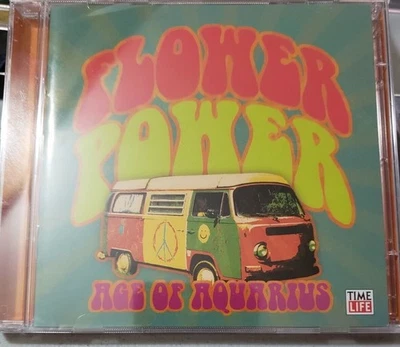 Time Life Flower Power Age Of Aquarius ( CD ) 2 CD Set - Image 1 of 2