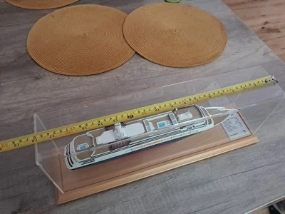 Modellino  esposizione Nave Da Crociera "Amsterdam"  - Immagine 1 di 4