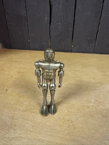 FIGURA DE ACCIÓN ROBOT DIECAST 3,5" VINTAGE 1977 ZYLMEX METAL MAN QUESTAR ZEE TOYS - Imagen 1 de 9